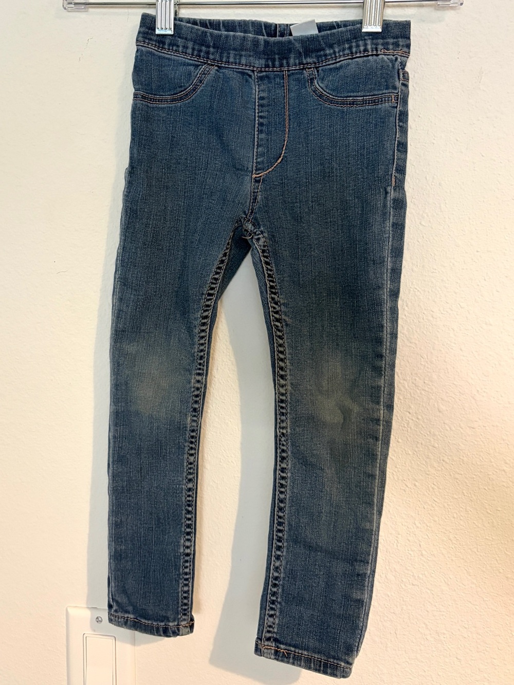 Size Toddler 3-4 H&M Pants Jeggings chambray leggings in Good Condition